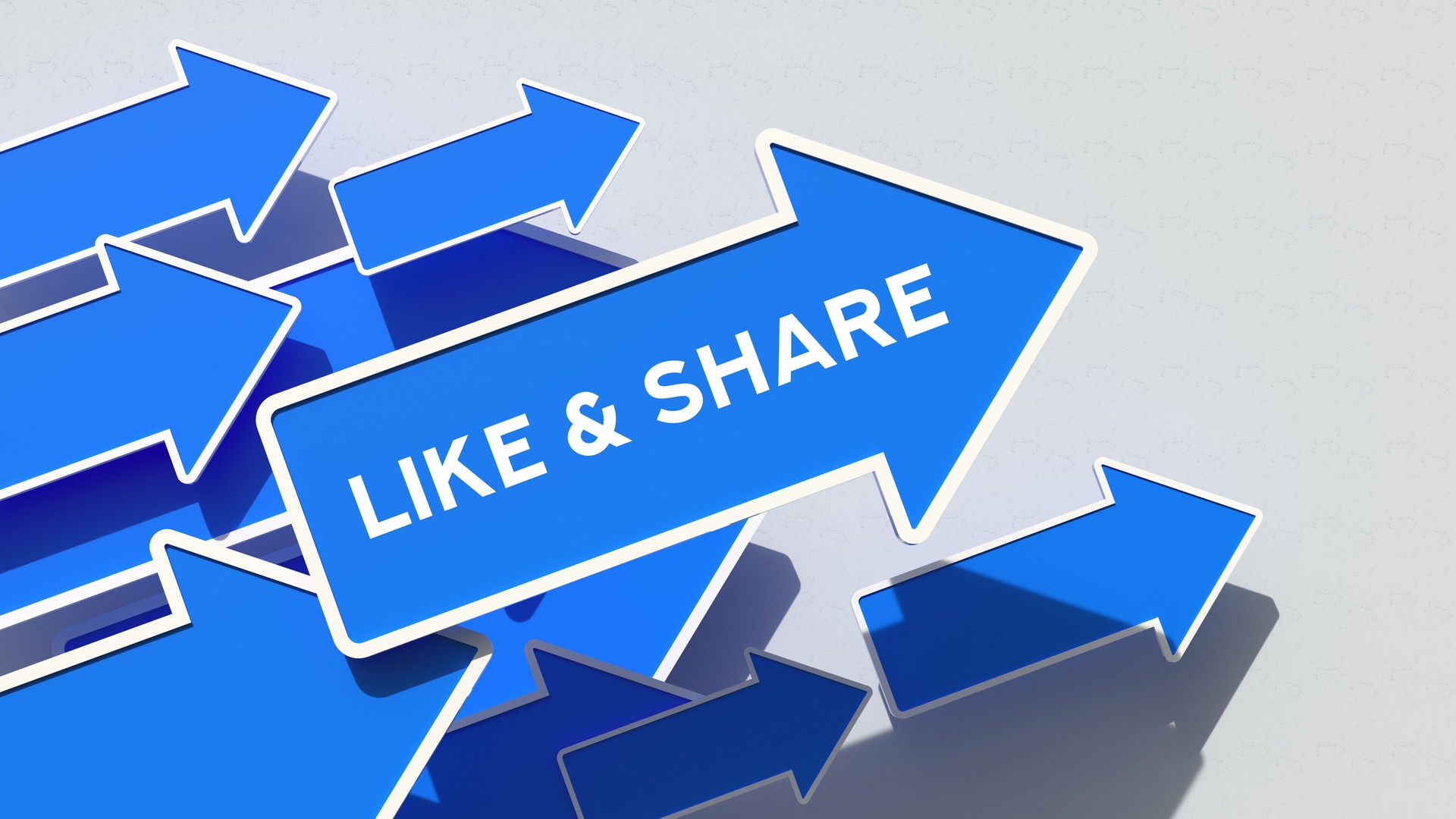 Like And Share Social Media Engagement